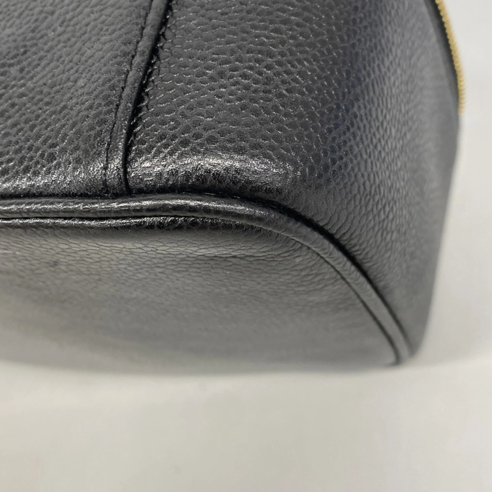 CHANEL Black Caviar Leather Vanity Bag - Picture 6 of 10